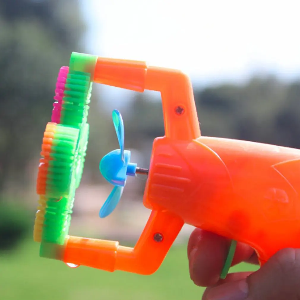 Портативный электрический пистолет для мыльных пузырей мощный автоматический