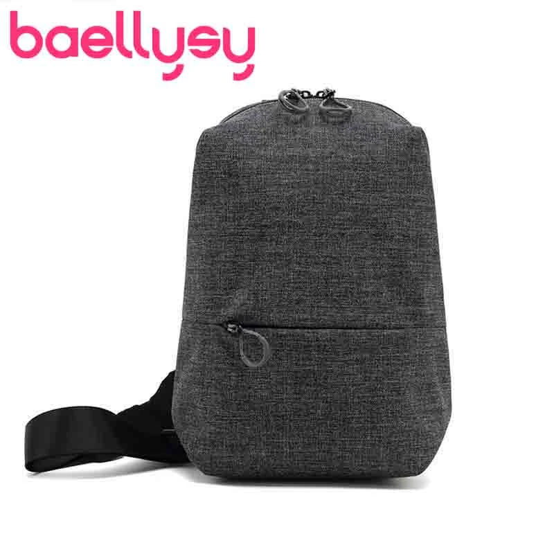 Уличная мужская сумка с нагрудным карманом роскошная брендовая портфель