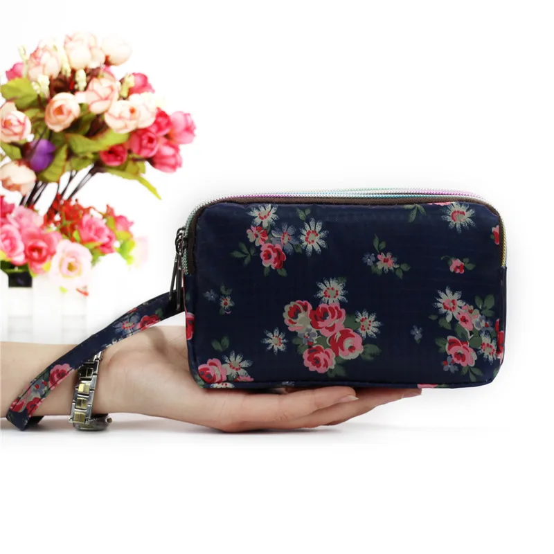 

Ladies All-match Fabric Wallet Mobile Phone Bag