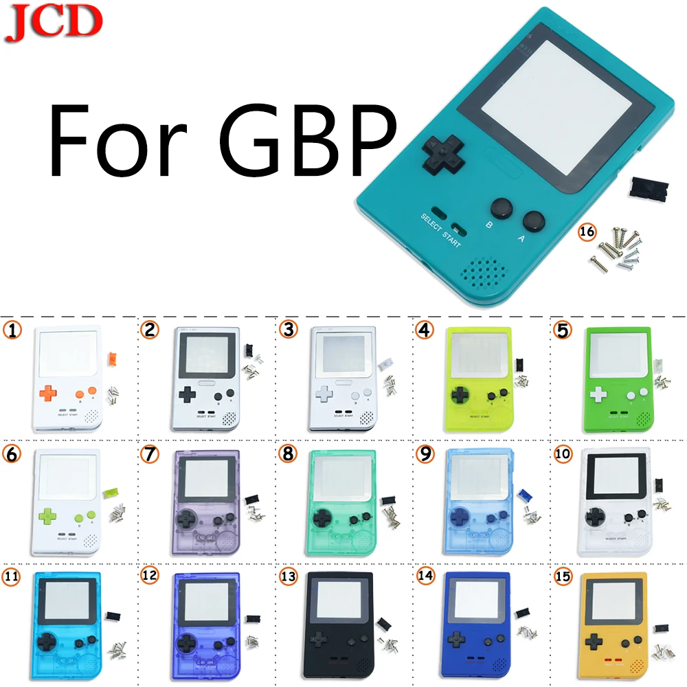 Высококачественный корпус JCD для ремонта кнопок Nintendo GameBoy карманная Замена GBP с