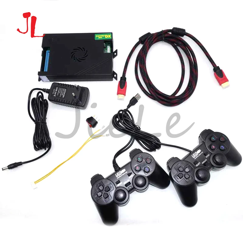 Arcade Wired & Wireless USB Gamepad Joypad Set Pandora Box DX 3000 in 1 34 3D Games Support 3/4 Players VGA HMDI Output