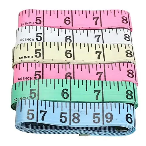 Новинка 4 шт. рулетка для измерения размеров тела швейная лента мягкая плоская 60