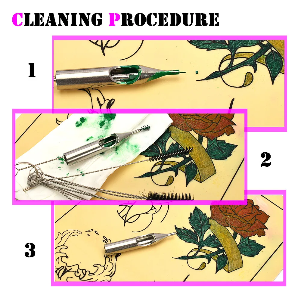 Оборудование для татуировок игла из нержавеющей стали набор игл татуировки с 22