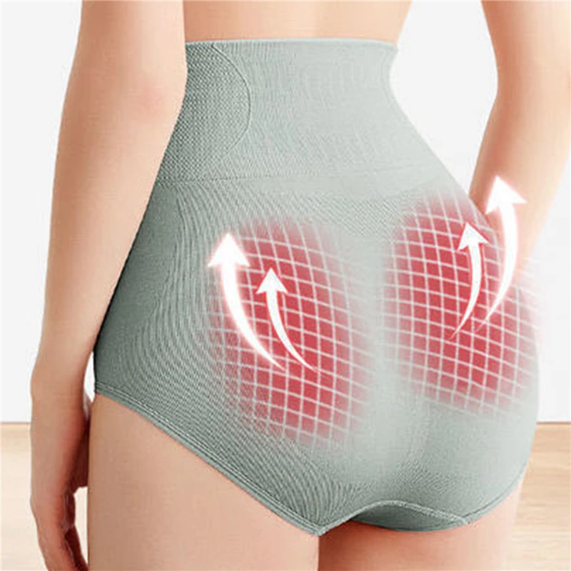 

New Seamless Women Body Shapers Hip-lifting High Waist Summer Breathable Tummy Control Shapewears Female Solid Underwear
