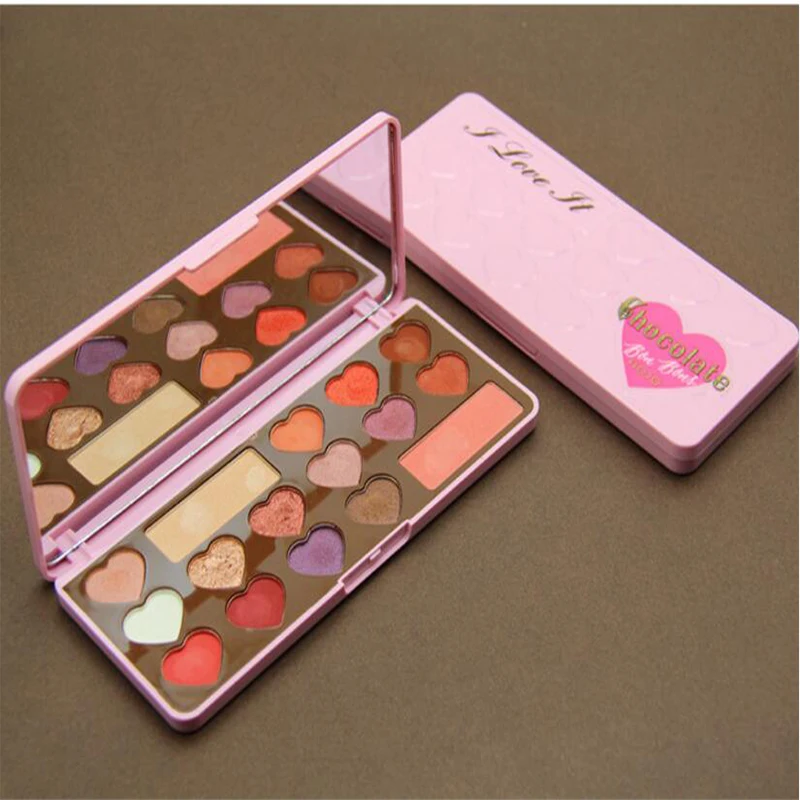 Матовые водостойкие тени для век 16 цветов |