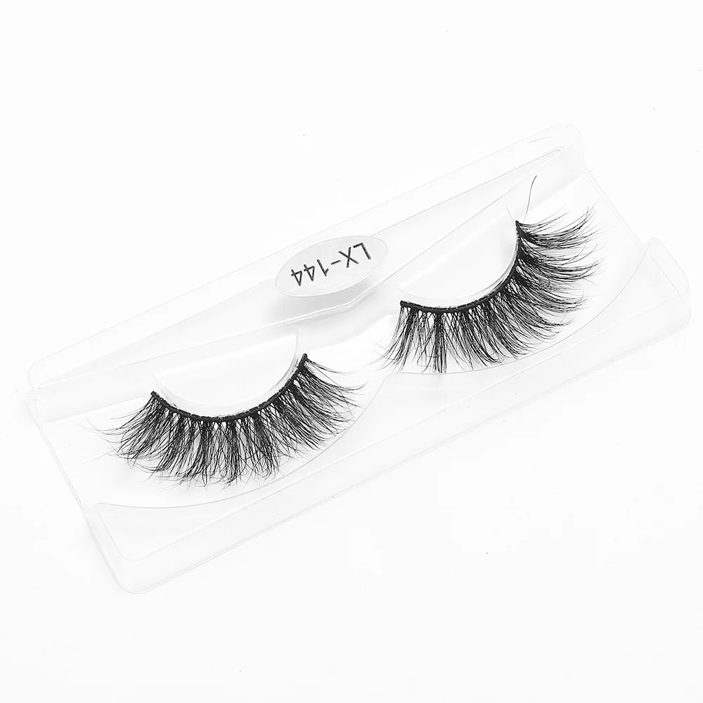 

LASHWOODS Eyelashes Makeup Mink Lashes Thick Crisscross Fluffy Full Eye Lashes 3D Mink Eyelashes Soft Eyelash False Eyelashes