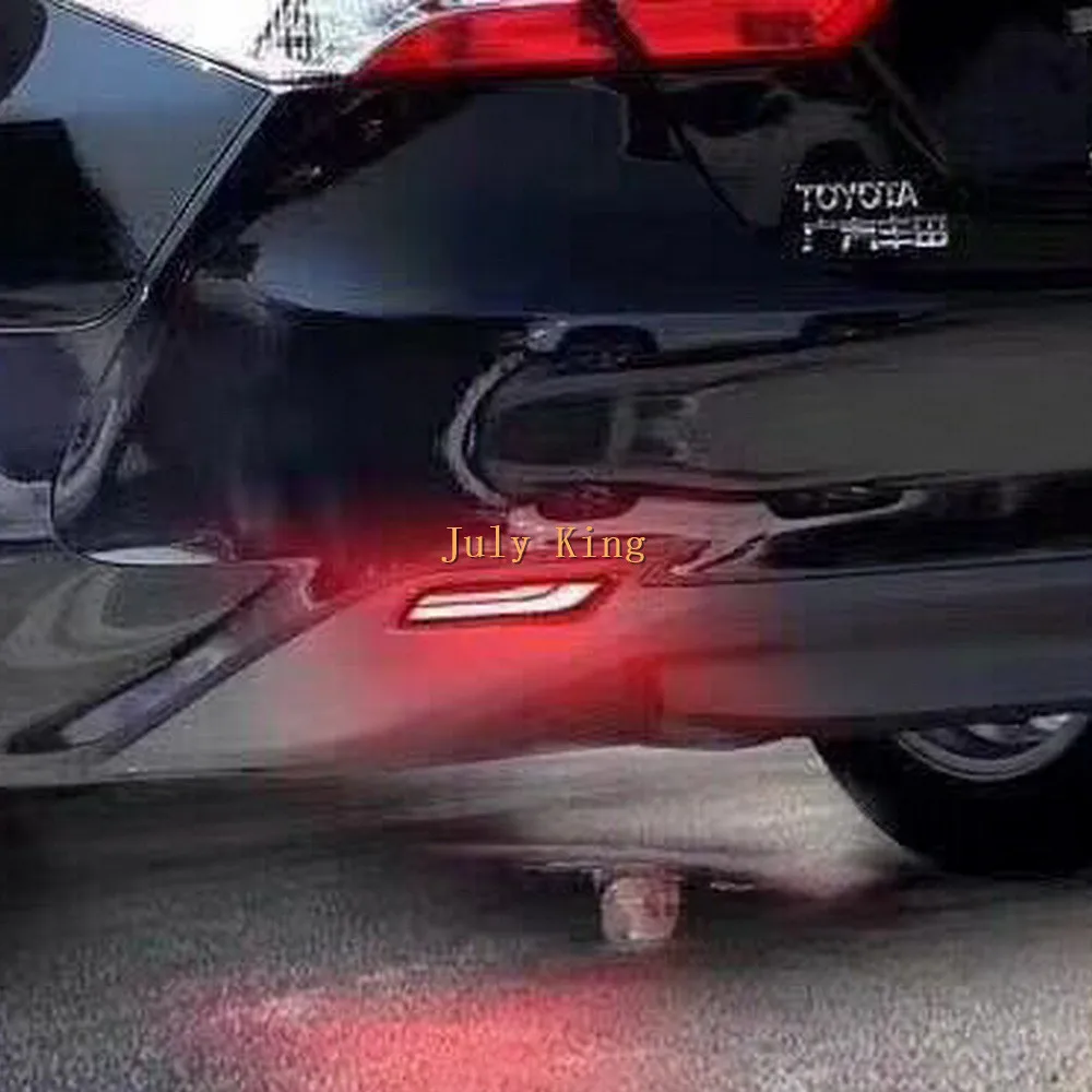 Чехол для Toyota Camry 2018 + дневные ходовые огсветильник мигающий стоп светильник