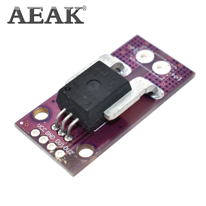 Официальный ACS758LCB AEAK модуль датчика тока для холла новый набор самостоятельной