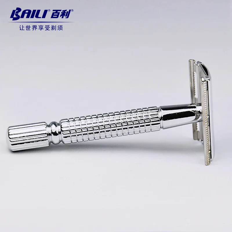 BAILI Мужская Классическая Ручная Бритва для парикмахера безопасная бритва с 1