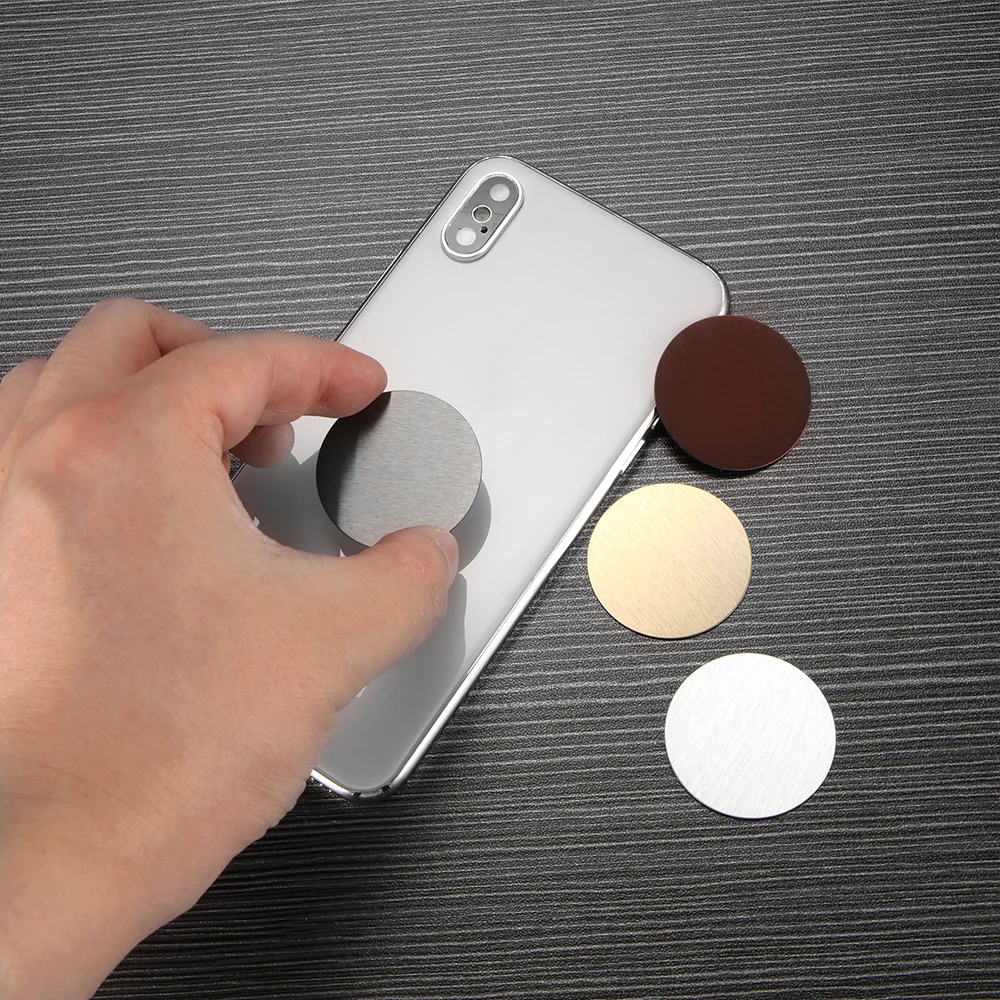 Матовая металлическая пластина для магнита подставка телефона замена 35*35 мм