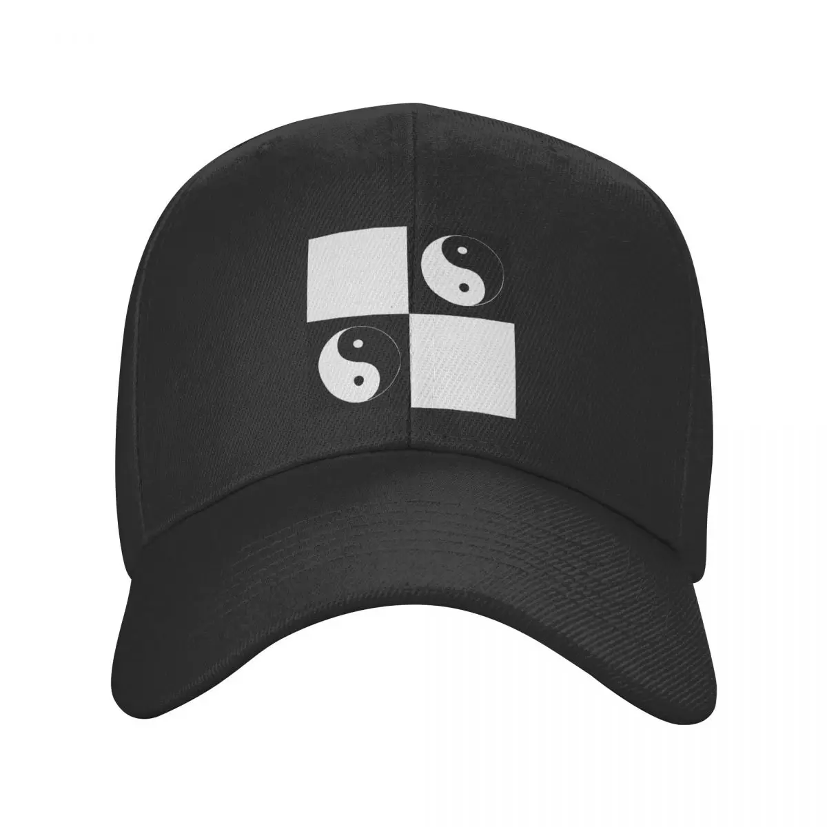 

Yin Yang Black White Checkered Baseball Caps Unisex Fitted Trucker Hat Yin And Yang Hat Adjustable Snapback Caps Dad Summer Cap