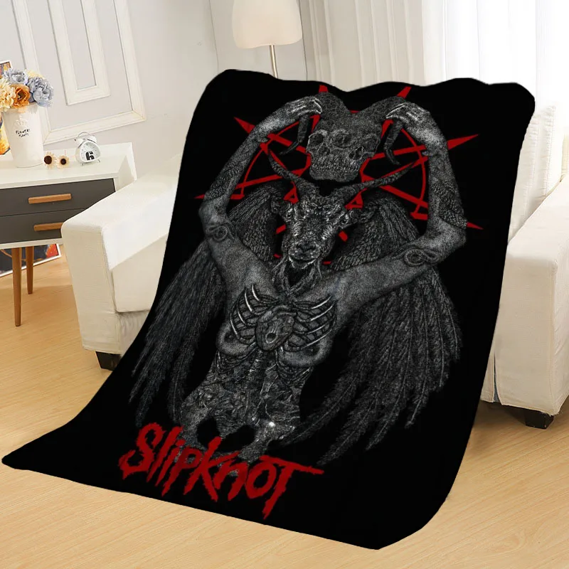 

Slipknot Blankets Printing Soft Blanket Throw On Home/Sofa/Bedding Portable Adult Travel Cover Blanket
