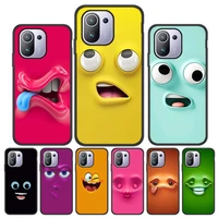 Funny Face Phone Case For Xiaomi Redmi Note Pro 10S Case Funda Xiaomi Lite 11T Pro Ultra Note10 Cover