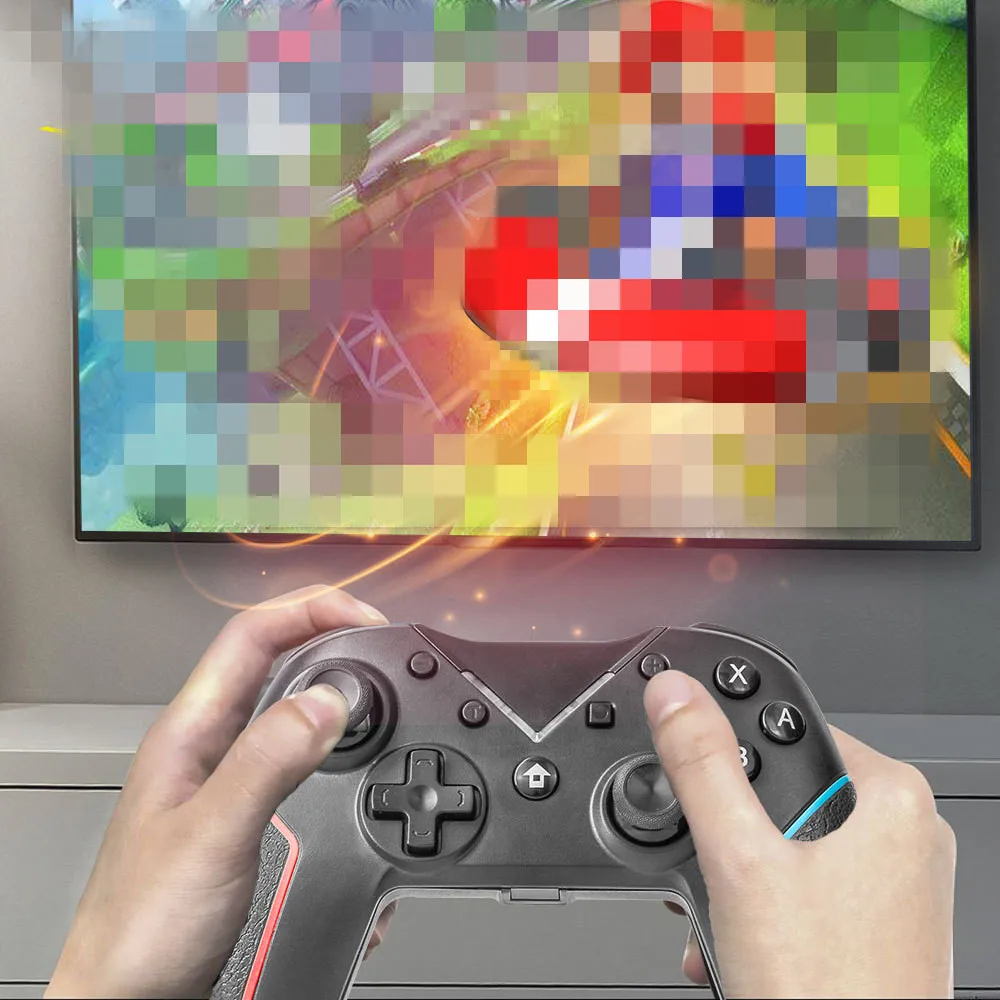 Беспроводной геймпад для Nintendo Switch 6-осевой вибрирующий соматосенсорный гироскоп