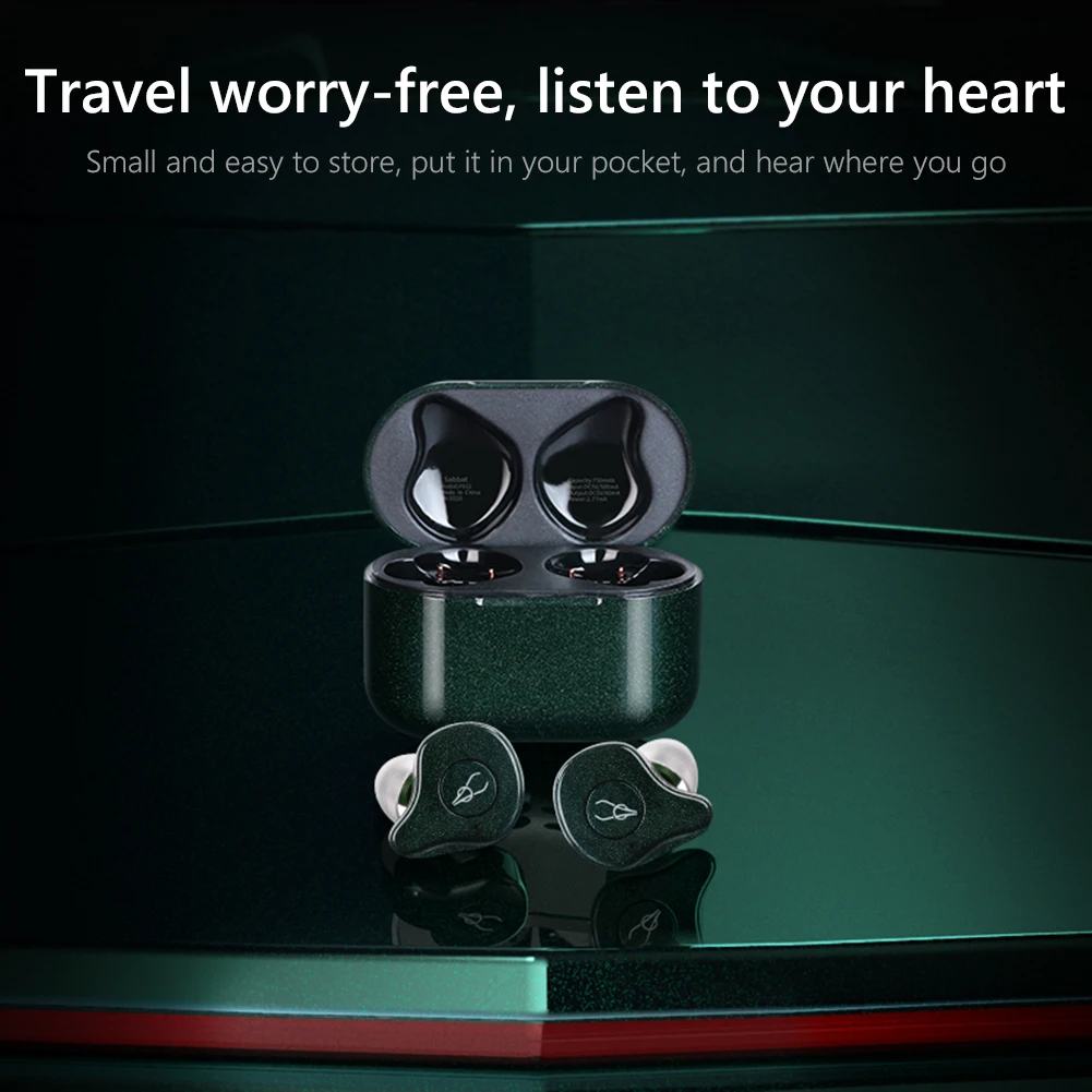 Новейшие оригинальные наушники Sabbat E12 Ultra Bluetooth5.0 TWS Aptx Sports HiFi стерео с QualcommChip CVC 8 0