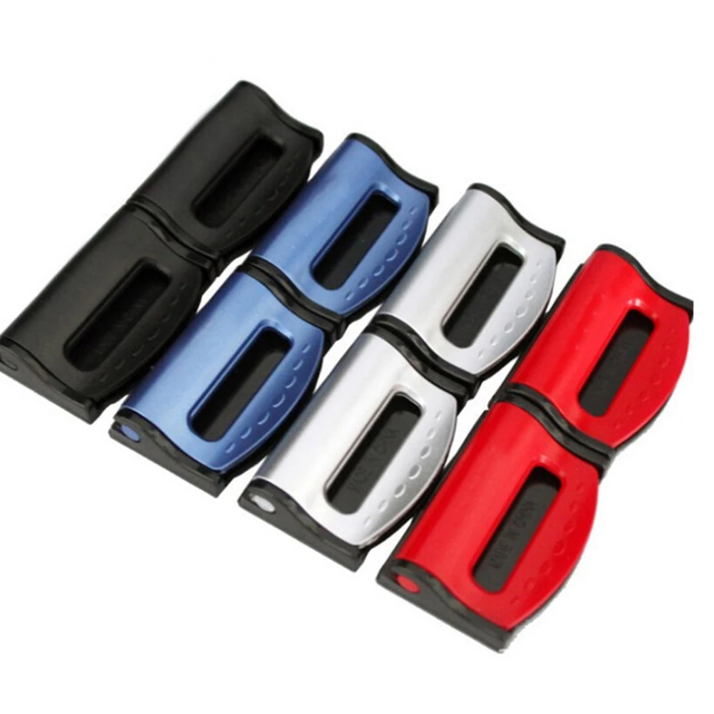 4 шт. Универсальный Автомобильный фиксатор ремня безопасности авто