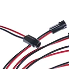 5 шт. T5 проводной датчик приборной панели светодиодный светильник лампа патрон патрона для автомобиля