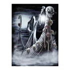 Полноразмерная квадратнаякруглая 5D алмазная живопись с душой, 3D вышивка крестиком Ferryman, наборы для вышивки крестиком, мозаичная картина в подарок DF688