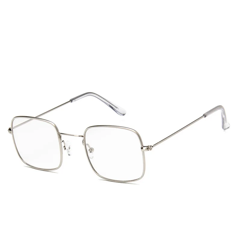 2 шт. ультралегкие квадратные очки для близорукости в металлической оправе |