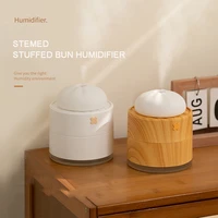 400ml steamed stuffed bun air humidifier soft night light ultrasonic usb cooling mist maker hunidifier essential oil diffuser