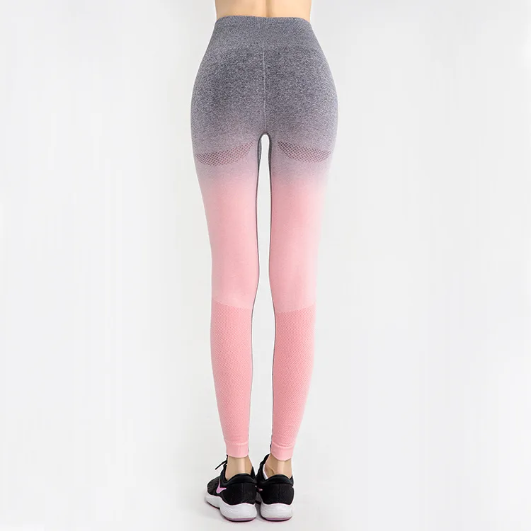 Grey Orange Pants Женский укороченный бесшовный топ с длинным рукавом с изображением акулы, женские футболки для тренировок, женские спортивные топы для спортзала - Цвет: Grey Orange Pants