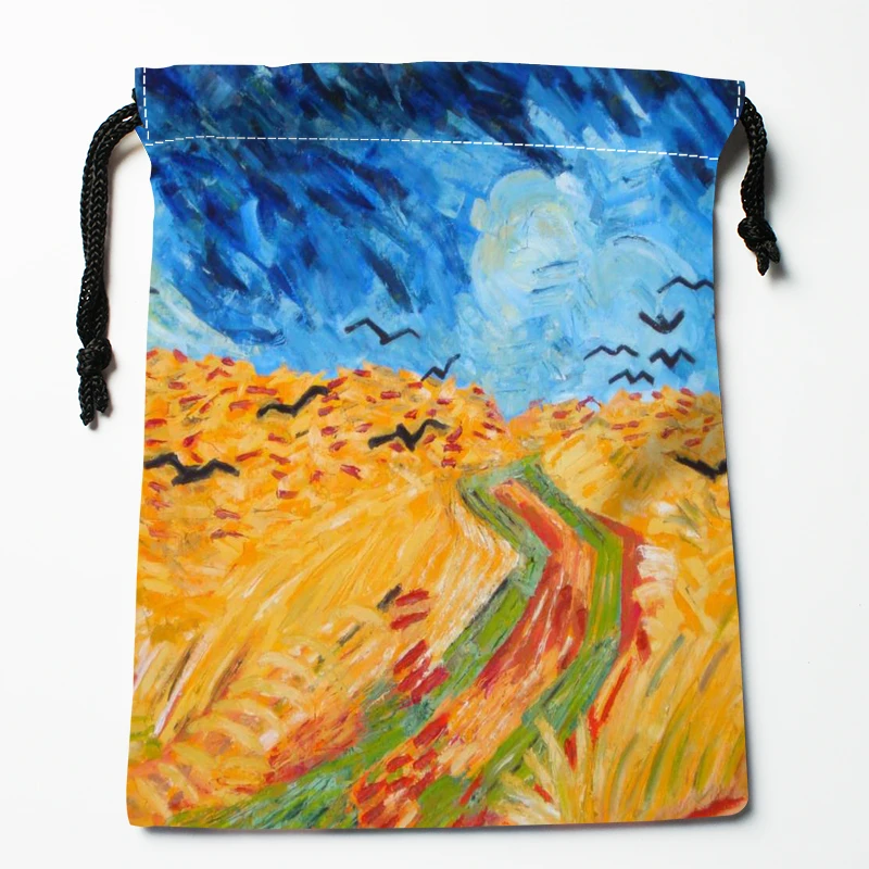 Сумка для хранения с принтом Ван Гога сумка звездной ночи размер 18x22 см| |