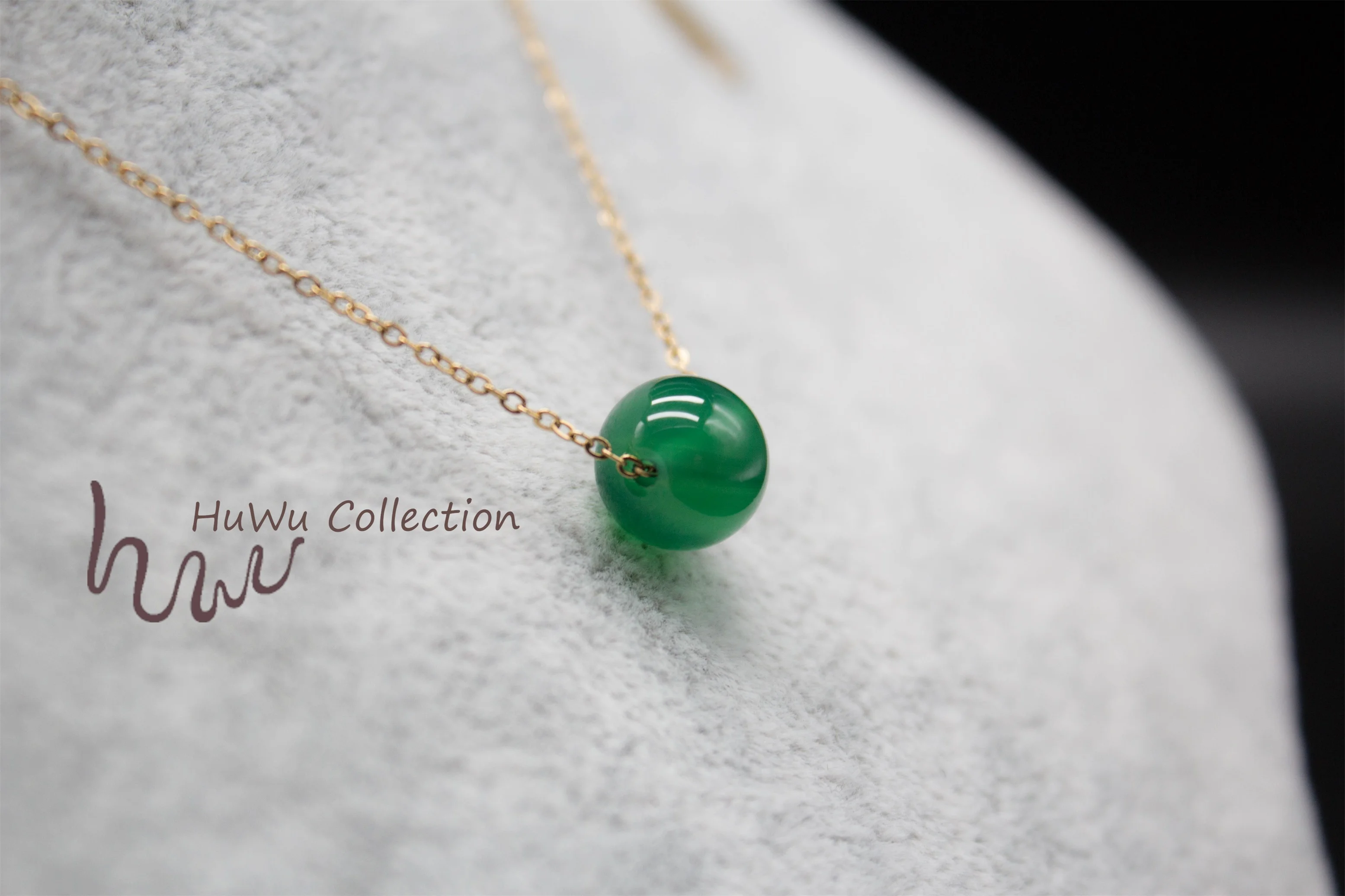 Драгоценный один Агат бисера чокер простой базовый Высокое качество ожерелье