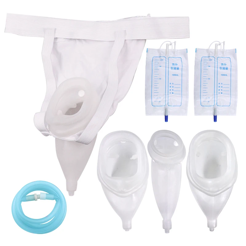 Карман для мужчин и женщин старый мягкий силиконовый коллектор мочи гемиплегии