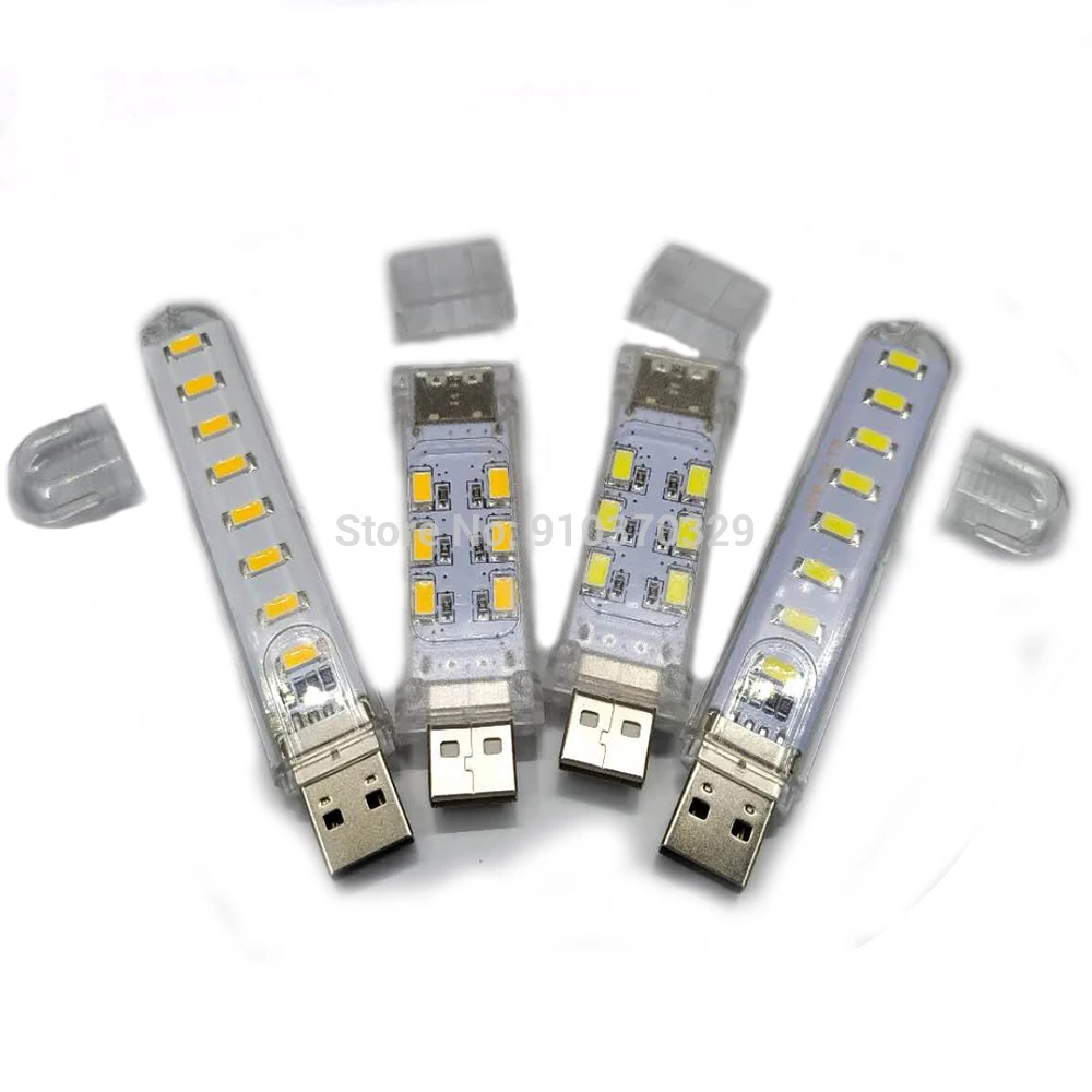 

USB светодиодный светильник LampMini Портативный SMD 5730 Светодиодные настольные лампы книга вспышка светильник Ночной светильник для Мощность ак...