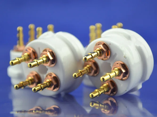 ceramic 4pins Tube socket fit for 300B/2A3 10pieces | Электроника