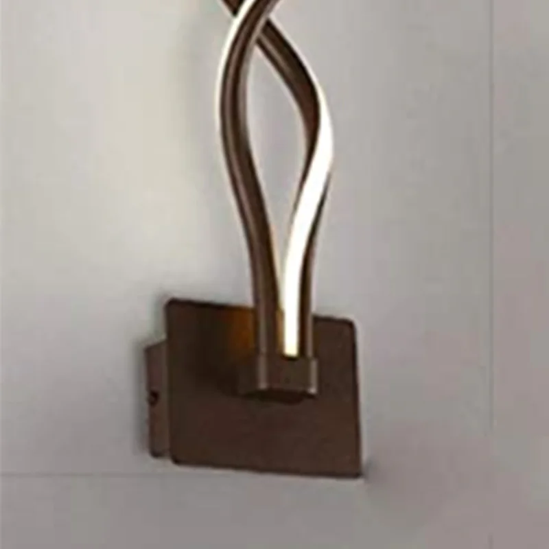 

Modern Creative LED Wave Wall Light LED Wall Mounted Sconces for Bedside Corridor Stairs Aluminum Wall Lamps
