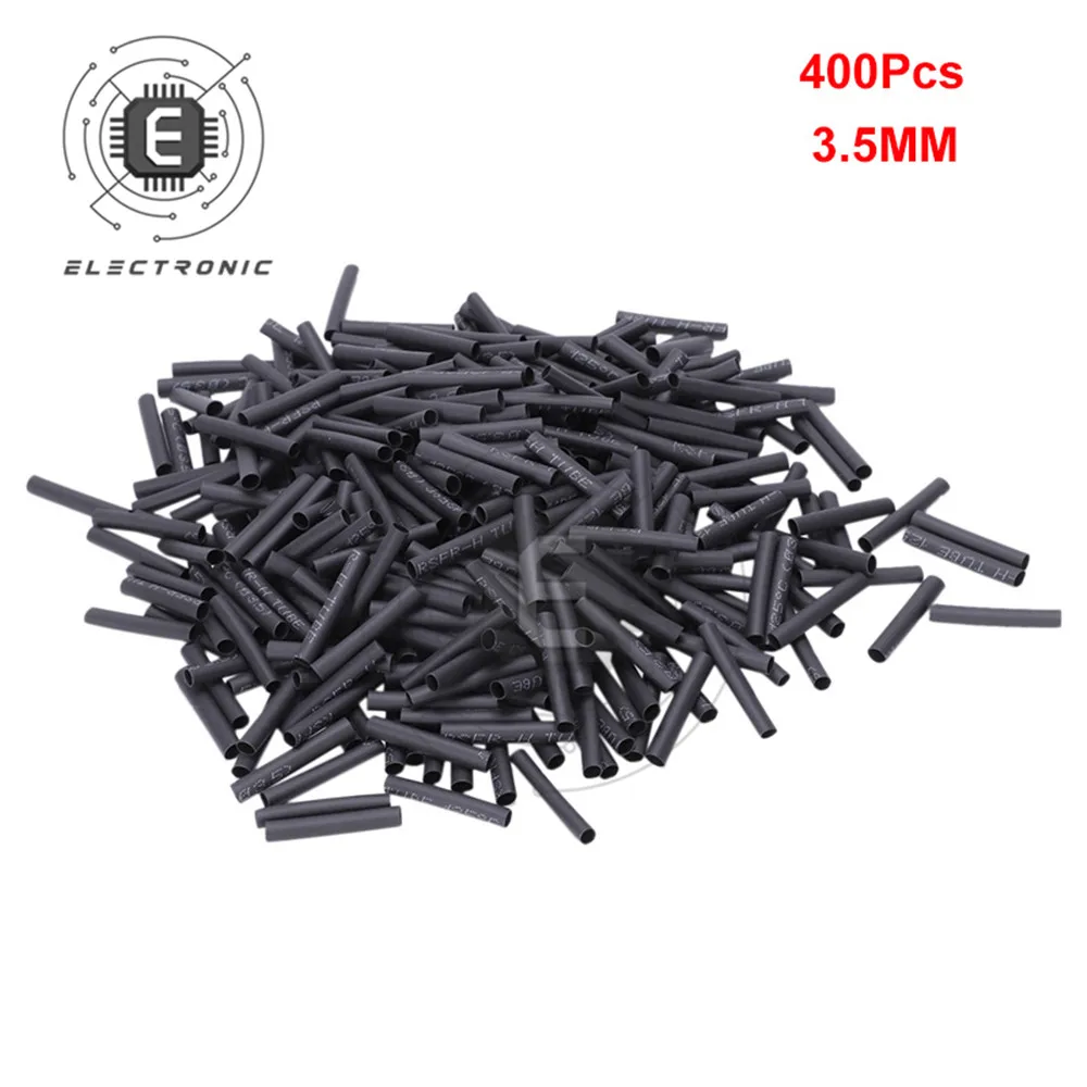 400 шт 3 5 мм 30 Полиолефиновая термоусадочная трубка провод кабель изолированный