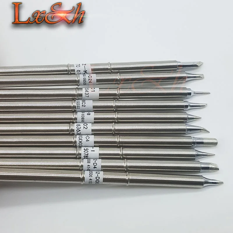 Наконечники паяльника серии T12 10 шт./лот для паяльной станции Hakko|tip holder|tip designs for