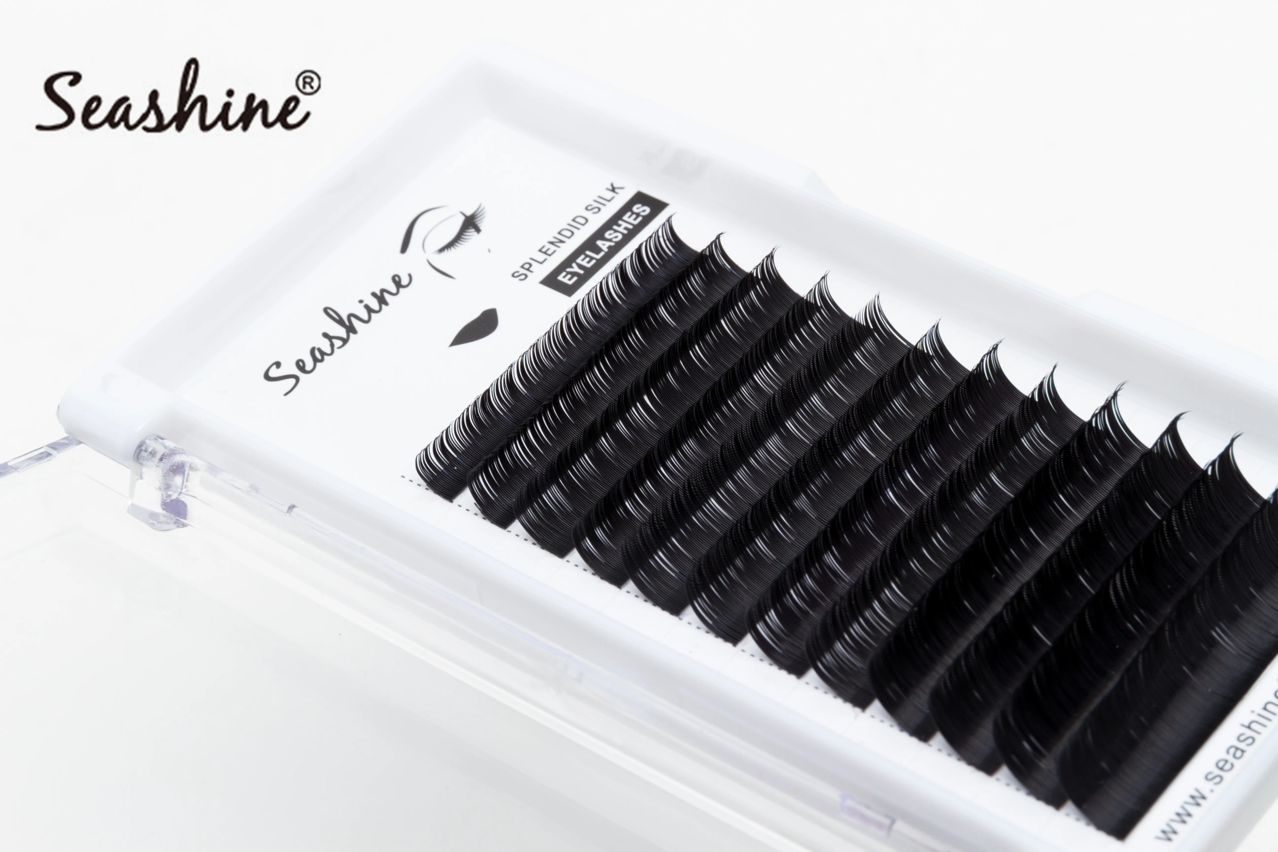 

Seashine Individual Lashes Classic Lashes Best Quality 100% Hand Made Russia Volume Lashes Extension Make Up For Free Shipping