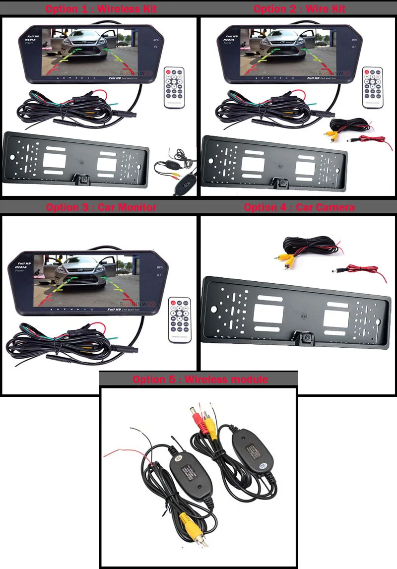 Koorinwoo HD 1024P автомобильное зеркало с Экран для sony CCD с заднего вида автомобиля Camaera заднего света 7 дюймов медиа телефонными разговорами через Bluetooth телефон USB SD музыкальный плеер обратный Camaera пар