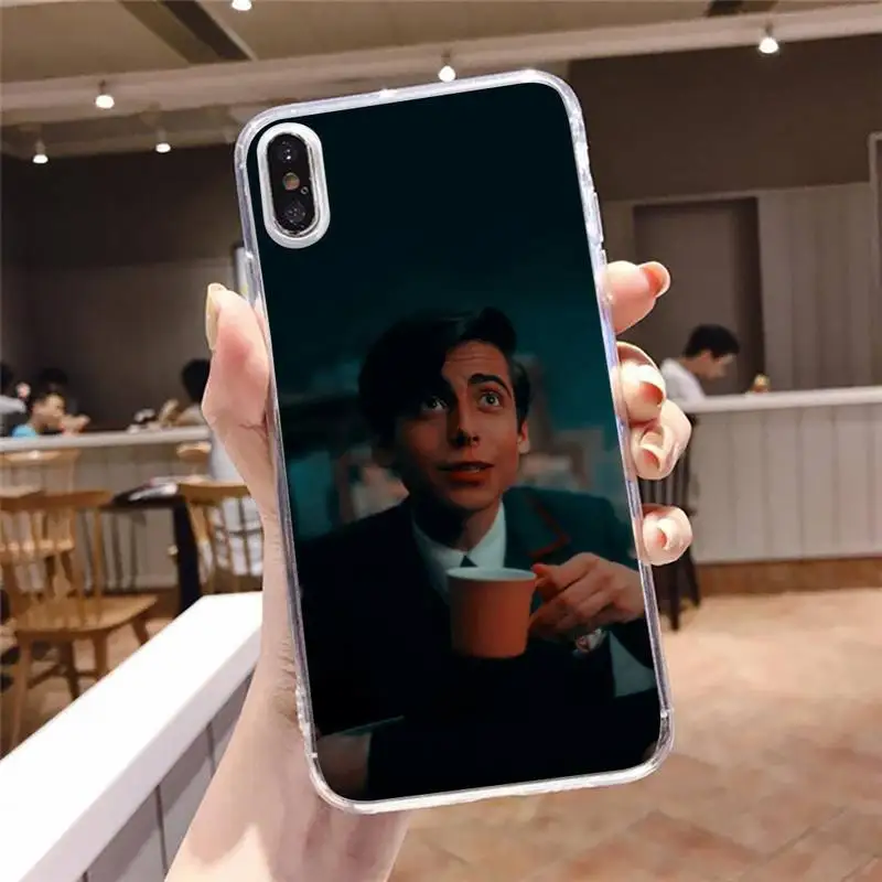 

Umbrella Academy Five Aidan Gallagher Phone Case For iphone 12 11 8 7 6s 6 5 5s 5c se plus mini x xs xr pro max Transparent soft