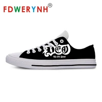 dio band most influential metal bands of all time mens low top casual shoes 3d pattern logo men shoes