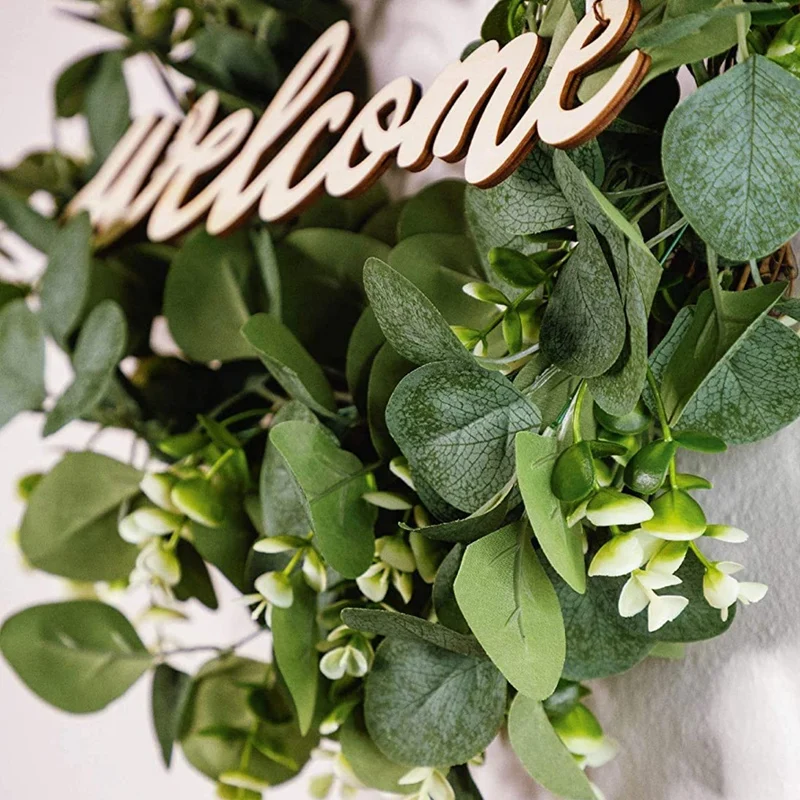 

Eucalyptus Wreath Spring Wreath Front Door Decor Farmhouse Wreath Green Wreath Outdoor Wreath Large Wreath