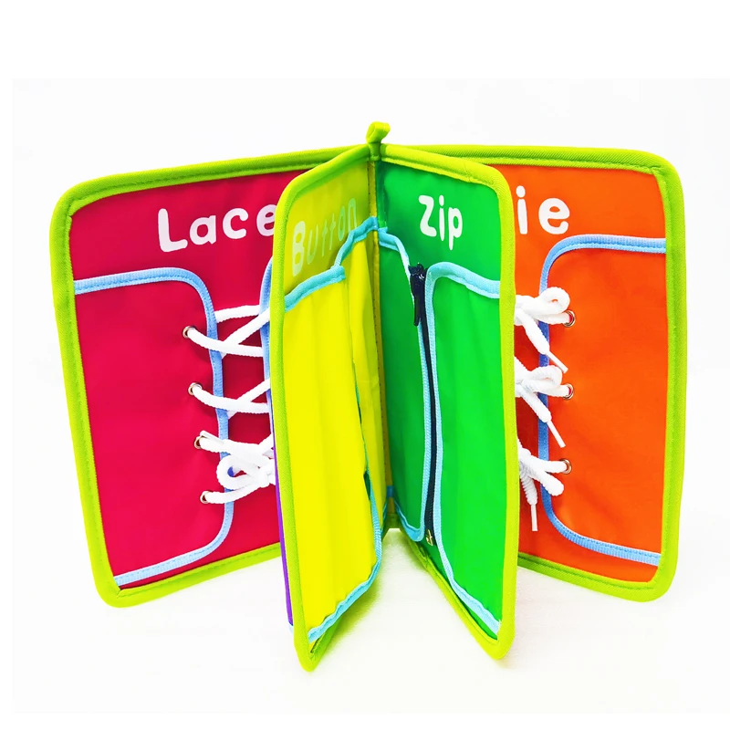 Книга Монтессори книги для детей развивающие игрушки либро платье обучающая