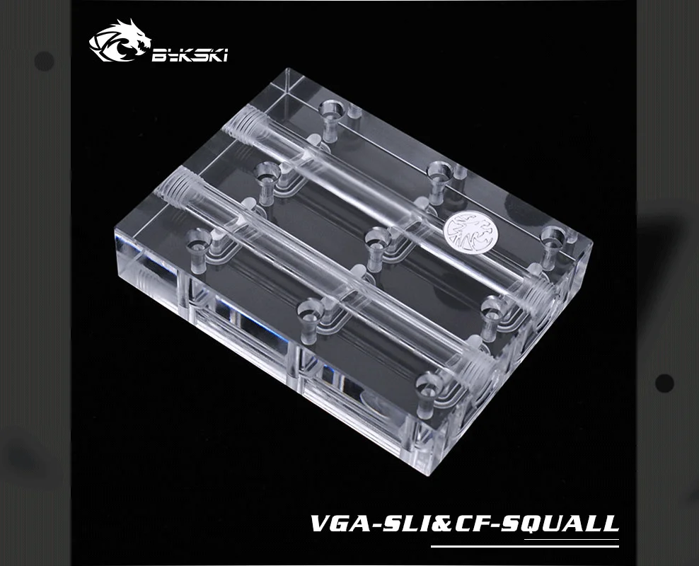 Bykski VGA-SLI& CF-SQUALL, SLI/CF мосты водоблок, для видеокарты Cross Fire, L4-2way/L4-3way/L6-2way/L8-2way/L4-4way