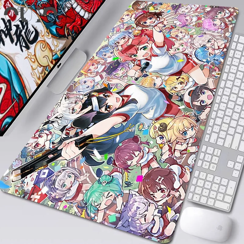 

Sexy Cartoon Hololive Mouse Pad Anime Kawaii Cute Girl Carpet Gaming Accessories Computer Varmilo Keyboard Desk Mat LOL Mousepad
