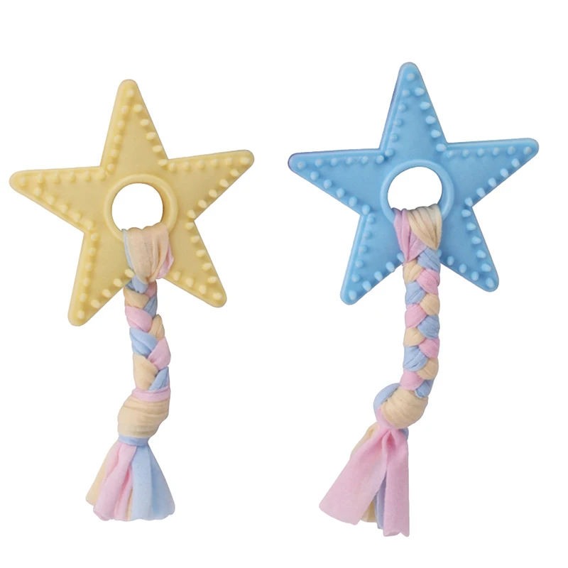 Пятиточечная звезда жевательные игрушки для собак здоровья зубная щетка