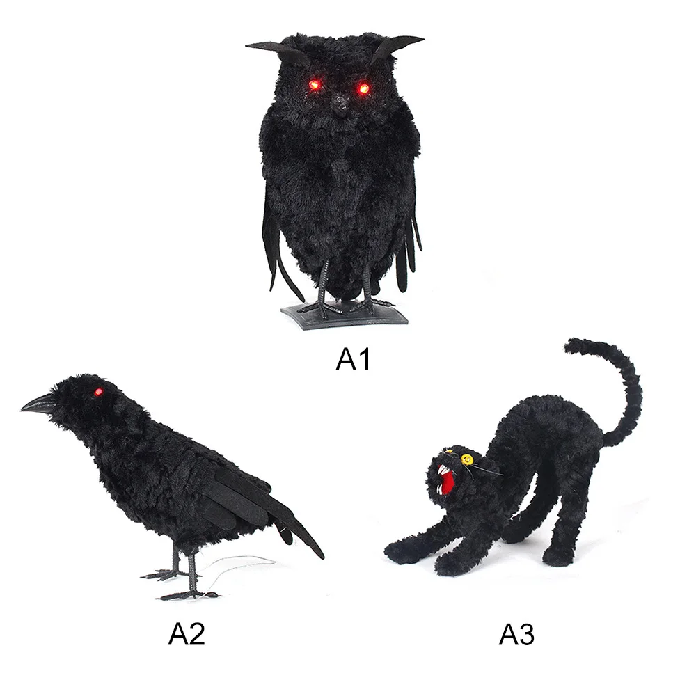 Новинка Реквизит для Хэллоуина игрушка искусственные животные реквизит