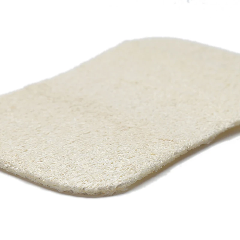 3 шт./компл. натуральная люфы салфетка для мытья посуды скраб тарелка горшок легко