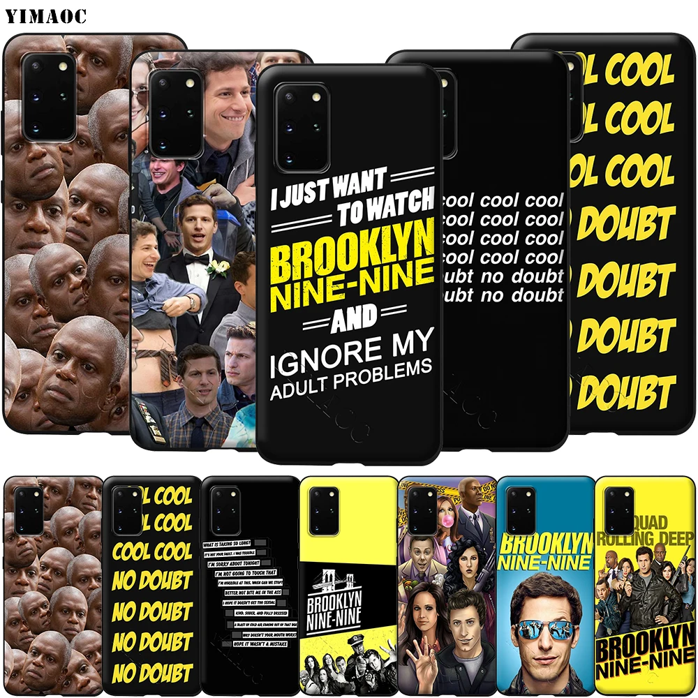 Мягкий силиконовый чехол YIMAOC Brooklyn Nine для Samsung Galaxy S6 S7 Edge S8 S9 Plus A3 A5 A6 Note 8 9 |