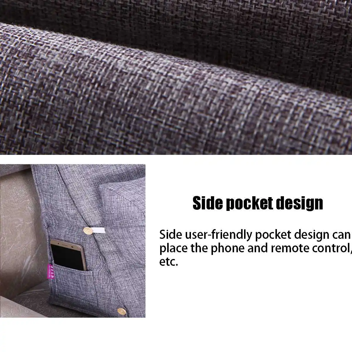 Треугольная диванная подушка для спины спинка кровати Подушка офисного стула