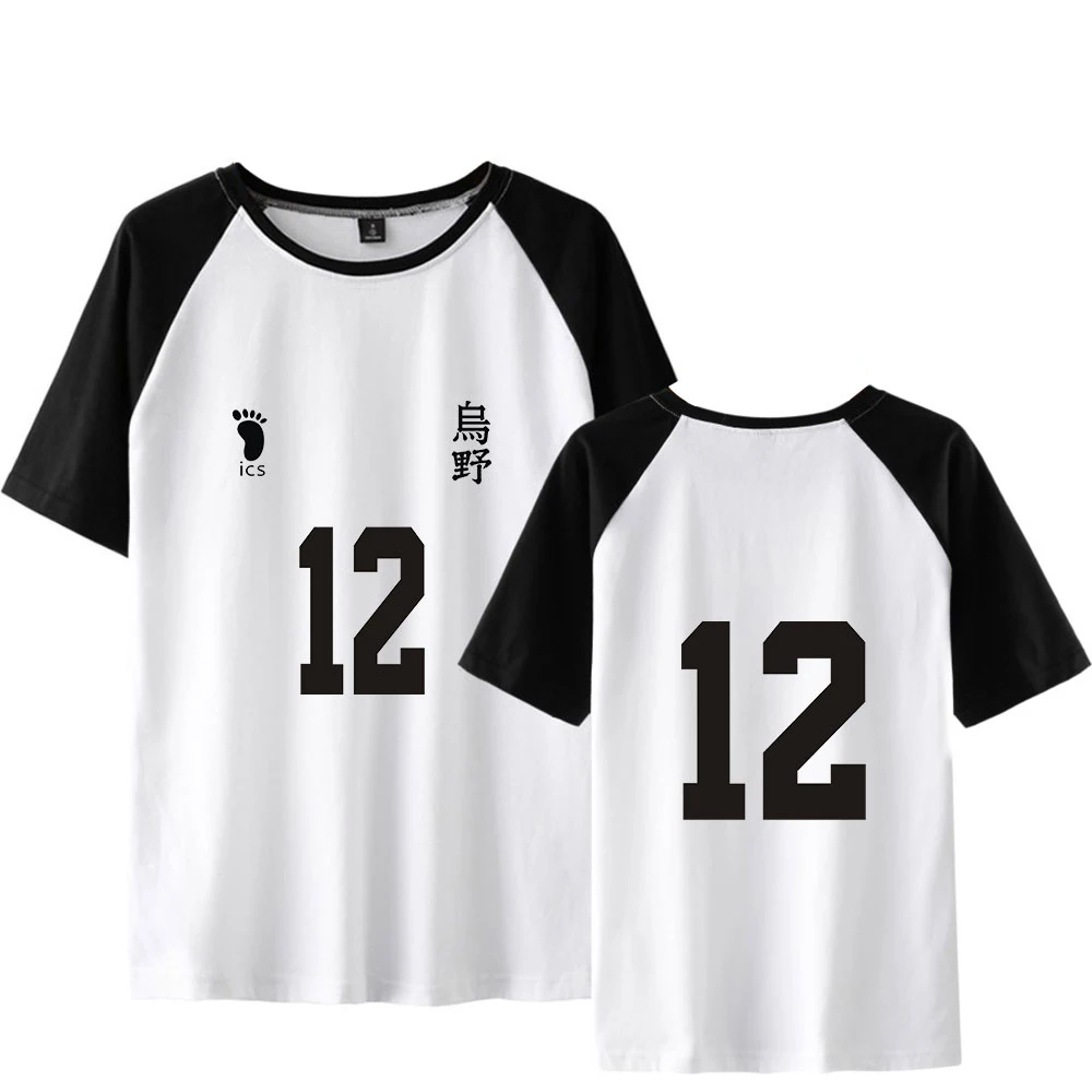 Haikyuu! Женская/мужская одежда с принтом Harajuku лидер продаж повседневные футболки