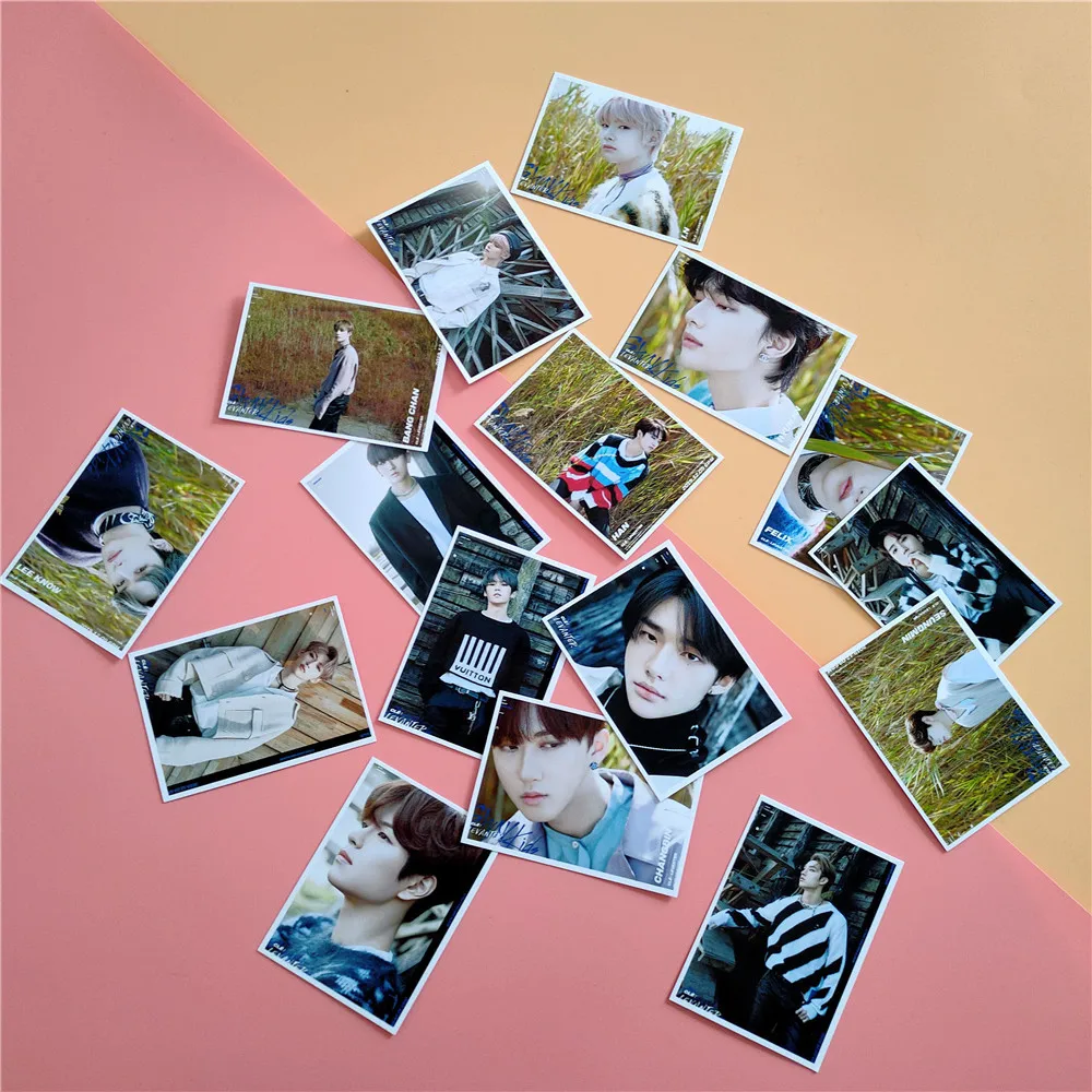Фотокарточка для детей 16 шт./компл. Kpop STRAY новый альбом с графином плакат ЛОМО