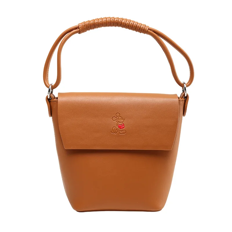 

Disney ladies bag new 2021 all-match PU shoulder bag messenger bag girl fashion underarm bag bucket bag coin purse