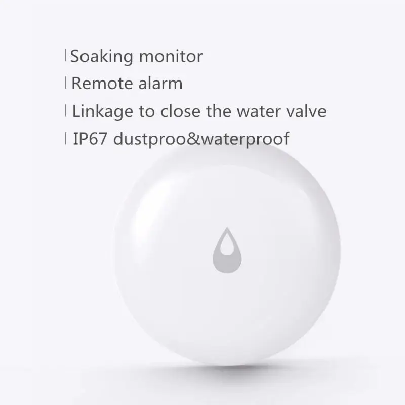 Original Aqara IP67 Water Immersing Sensor Flood Leak Detector For Smart Home Remote Alarm Security Soaking | Электроника
